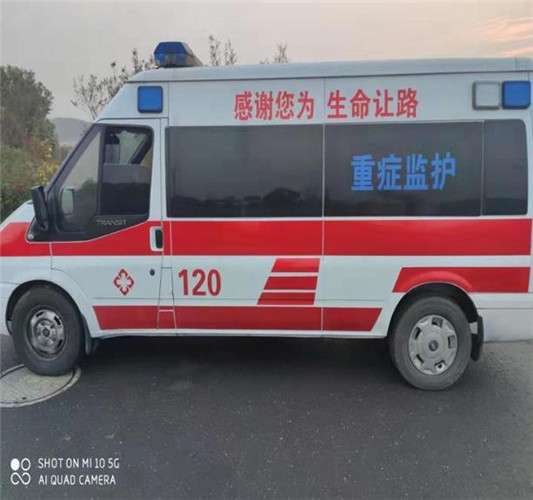 富蕴救护车出租服务案例3